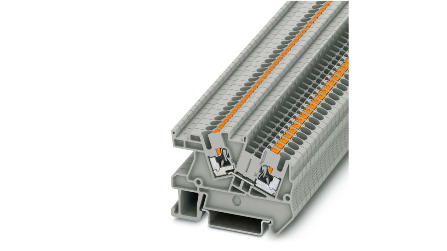 Morsetto senza fusibile Phoenix Contact, 2 vie, per cavi 26 → 12 AWG