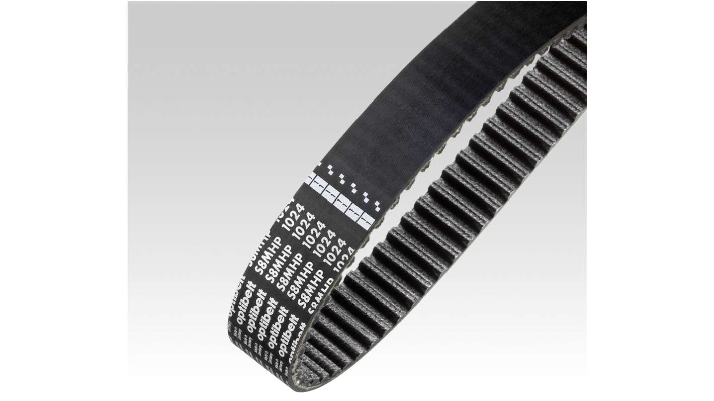 OPTIBELT 150 S8M 1200 Timing Belt, 150 Teeth, 1200mm Length, 15mm Width