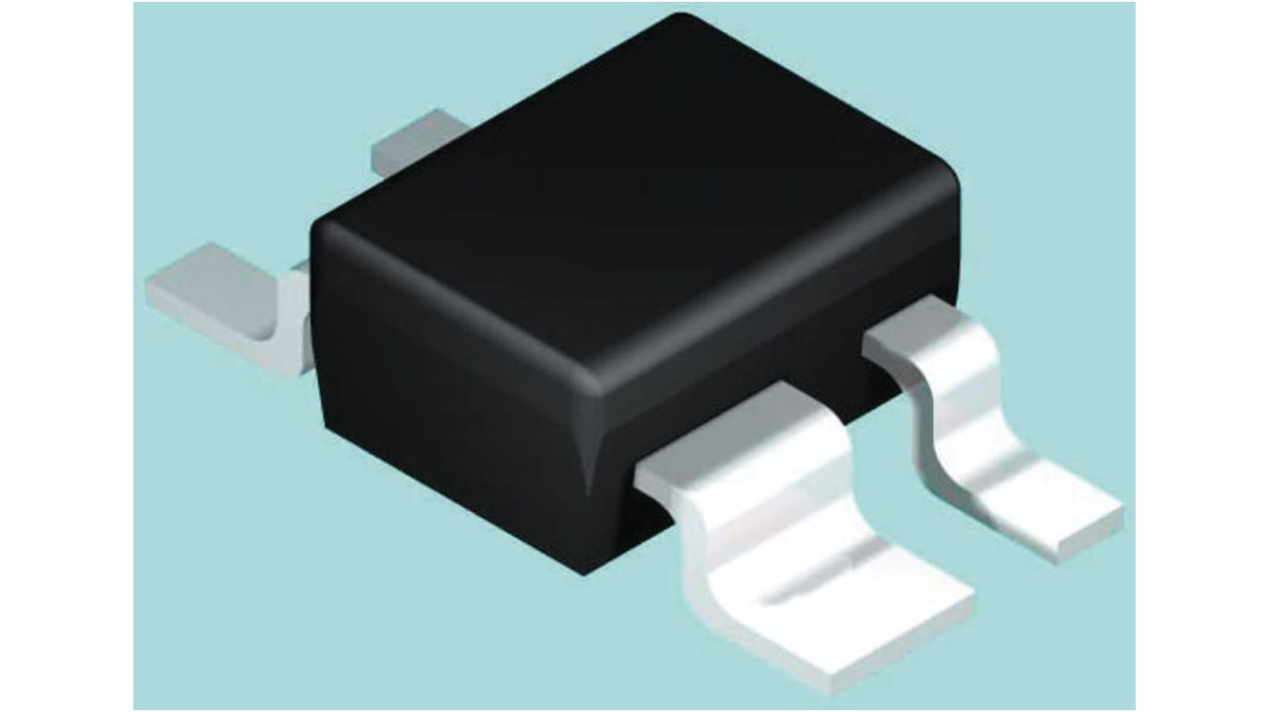 Nexperia BCM61B,215 Dual NPN Transistor, 100 mA, 45 V, 4-Pin SOT-143B