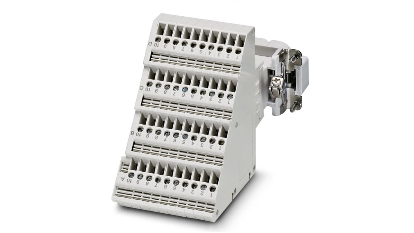 Phoenix Contact 1584240 HC-D 40-A-UT-PEL-M Series, 2.5mm², Screw Termination