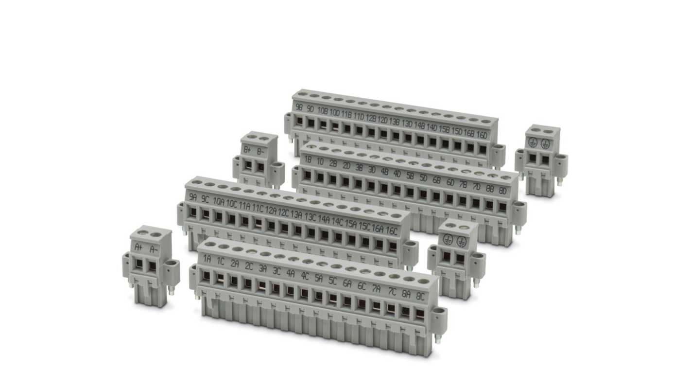 Phoenix Contact, VIP/S/MVSTBR/KIT, Pluggable Terminal Block, Plug Kit, Surface Mount, 2910416