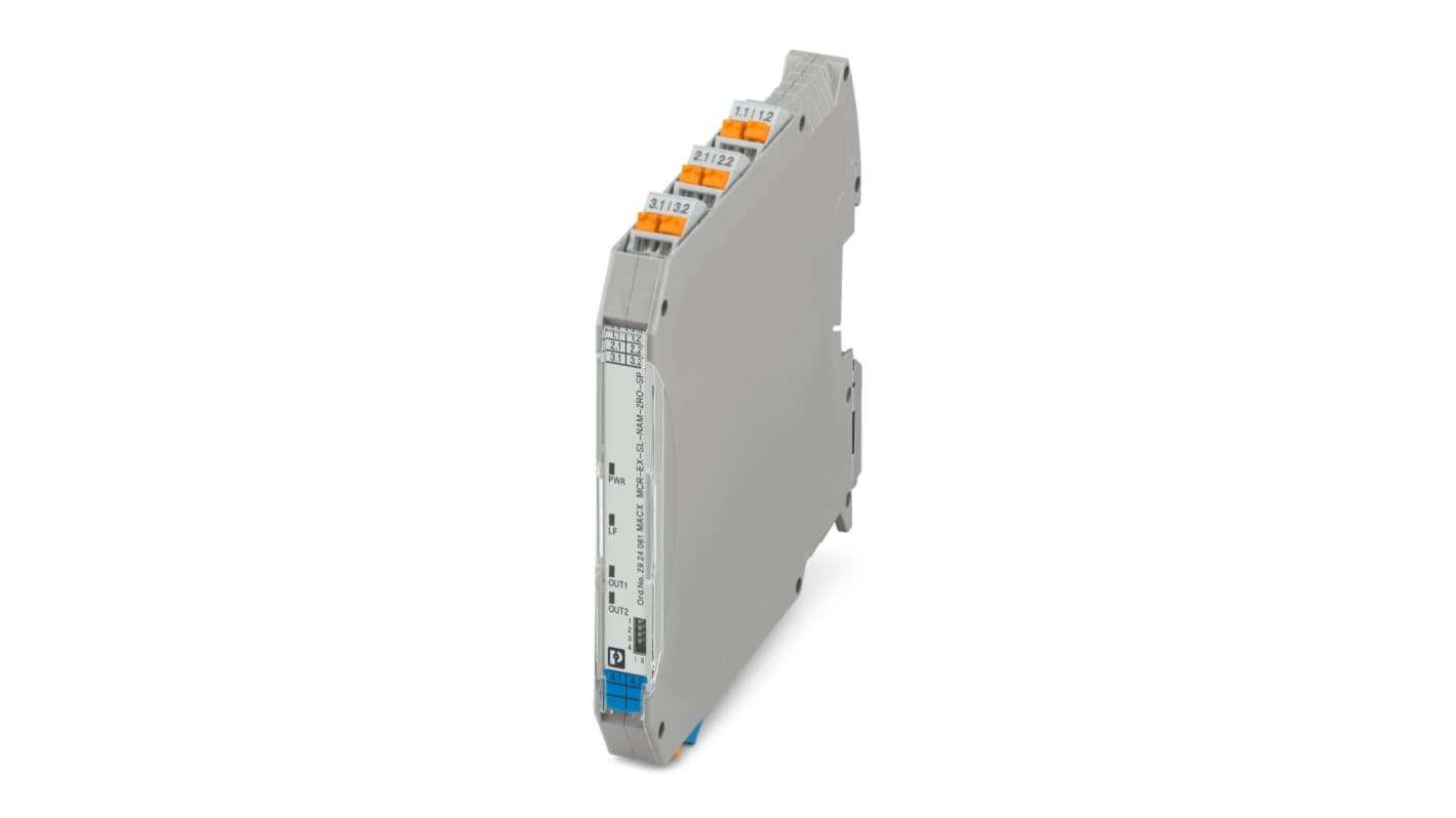 Phoenix Contact MACX MCR Series Signal Conditioner, NAMUR Sensor, Switch Input, Relay Output, ATEX