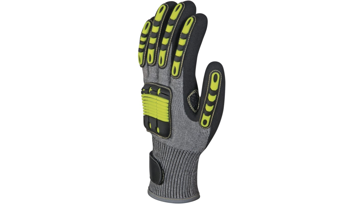 Delta Plus EOS Grey Nitrile Cut Resistant Gloves, Size 10, Nitrile Coating