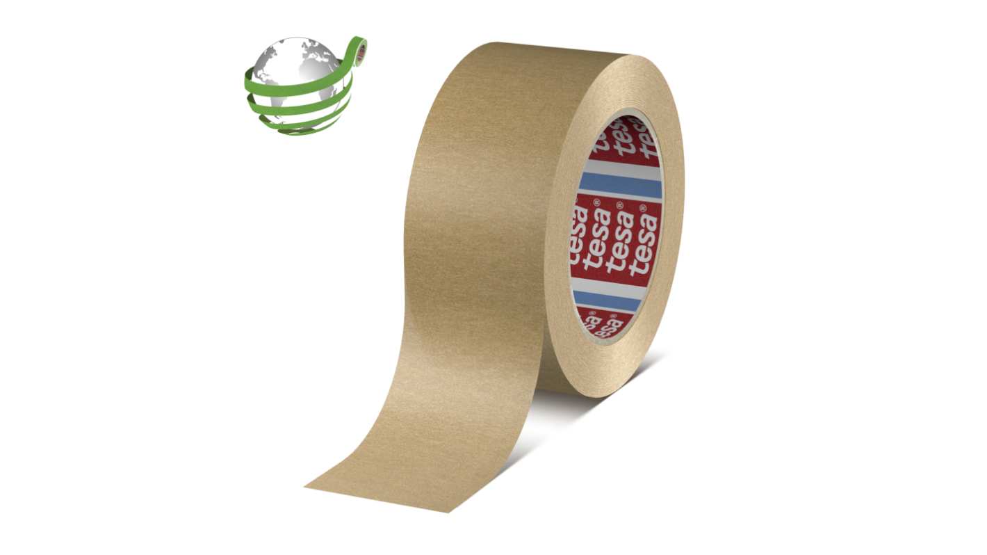 Tesa 4713 Brown Packing Tape, 50m x 50mm