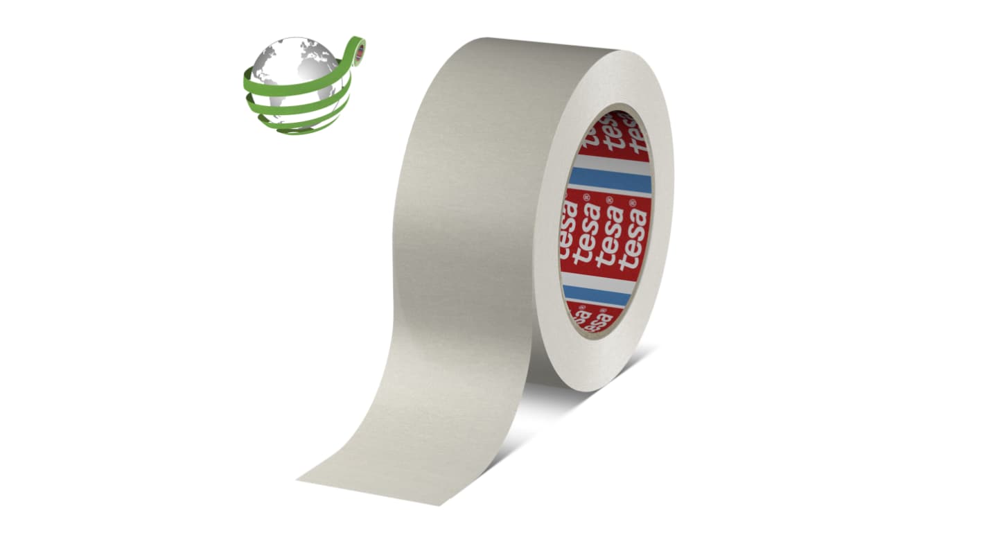 Taśma opakowaniowa szerokość: 50mm Biały Tesa, papierowa