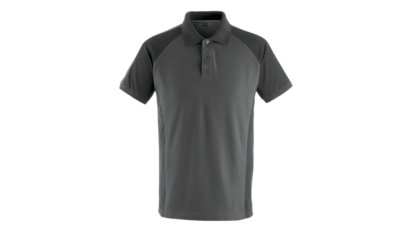 Mascot Workwear BOTTROP Anthracite Cotton, Polyester Polo Shirt, UK- XL, EUR- XL