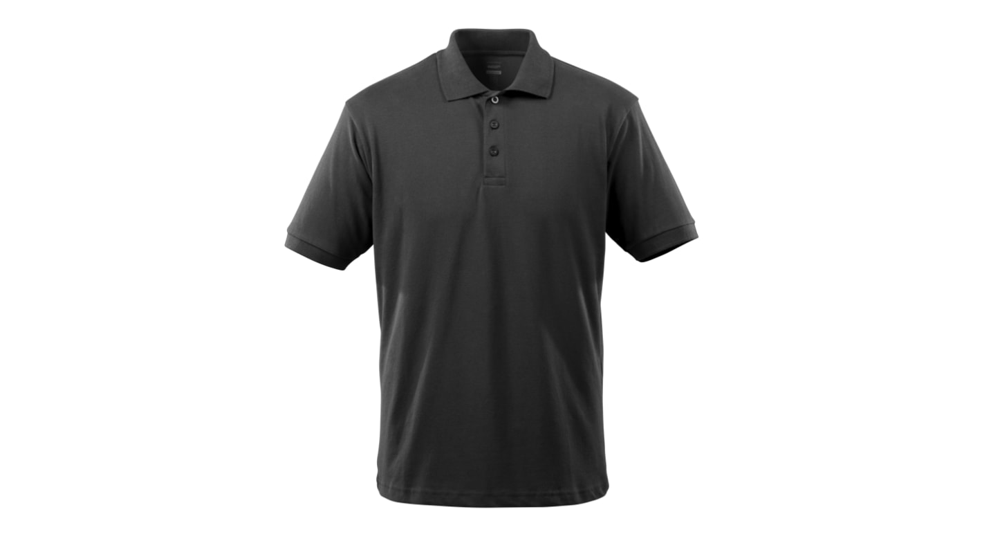 Mascot Workwear BANDOL Black Cotton, Elastane Polo Shirt, UK- L, EUR- L