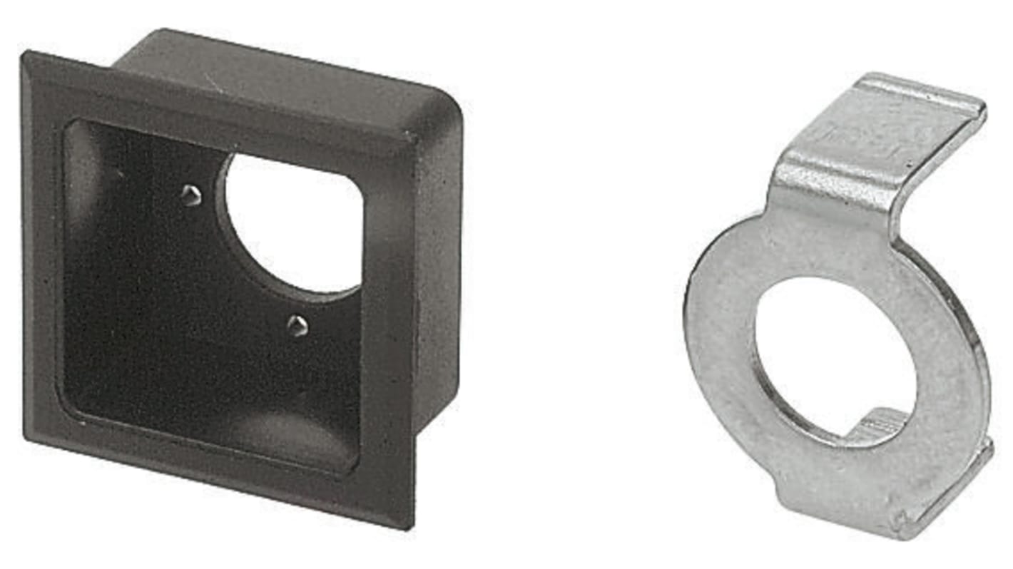 EAO Push Button Bezel for Use with Square Lens Switch