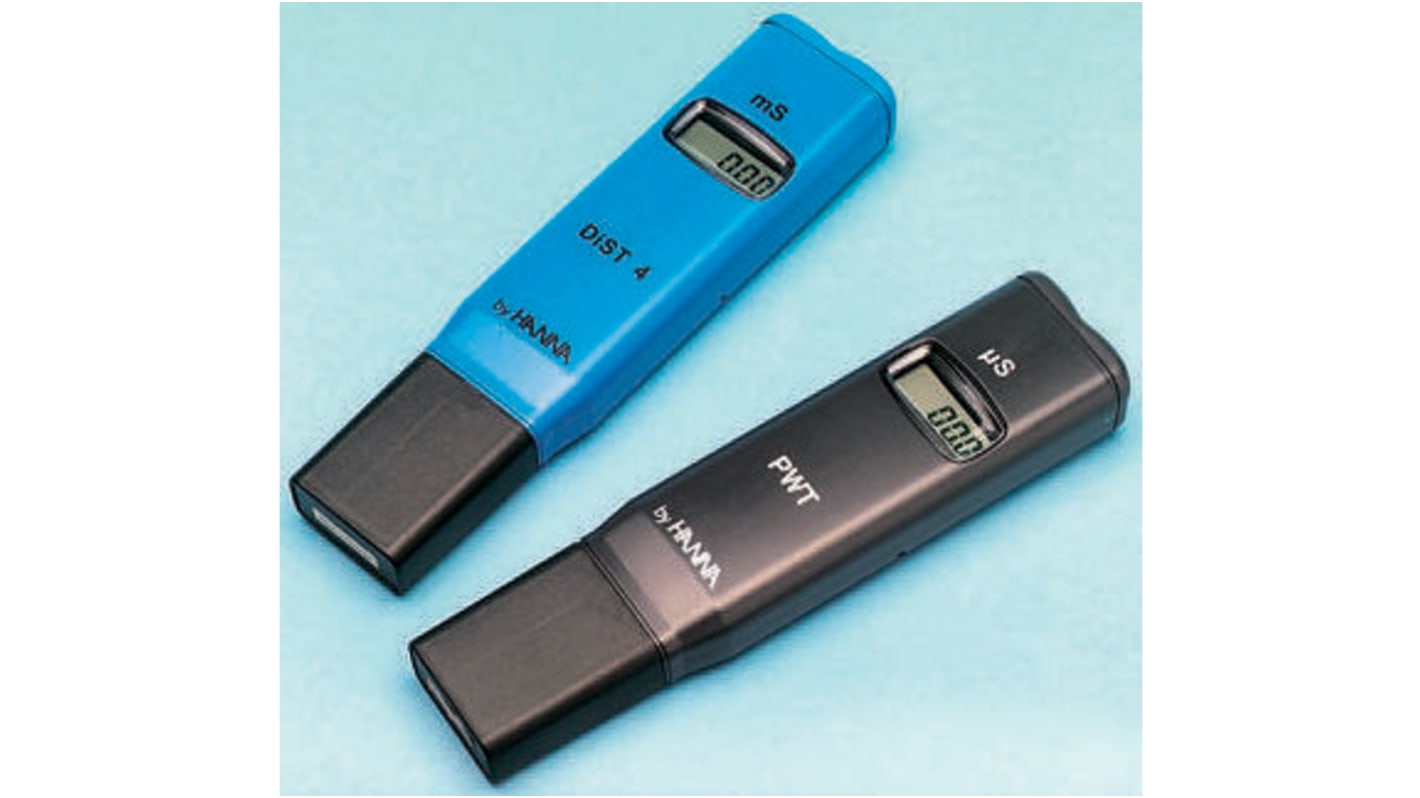 Hanna Instruments HI 98303 Leitfähigkeitstester bis 1999μS/cm, ±2 % , ISO-kalibriert