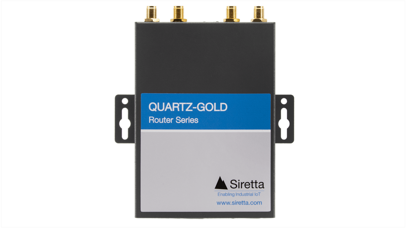 Siretta QUARTZ-GOLD-W21-LTE4 (EU) + ACCESSORIES 3G, 4G, 1 x WAN/1 x LAN, 2 x LAN Ports