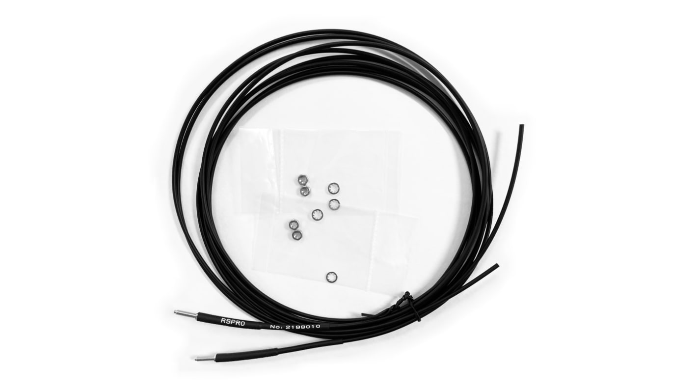 RS PRO Plastic Fibre Optic Sensor 1000 mm, IP54