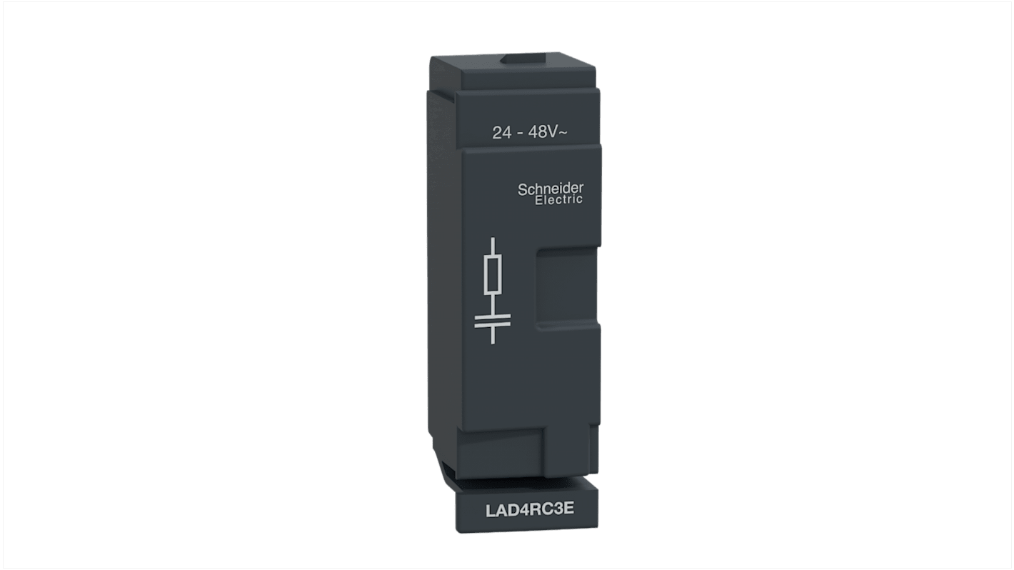 Schneider Electric TeSys Surge Suppressor for use with 3P LC1D40A...D80A, 4P LC1DT60A...DT80A