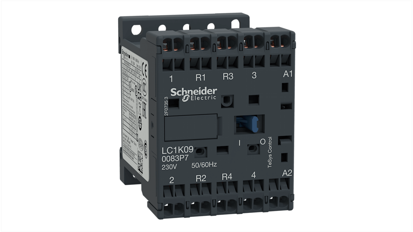 Stycznik 48 V Schneider Electric styki: 4 20 A 2NO + 2NC LC1K090083E7