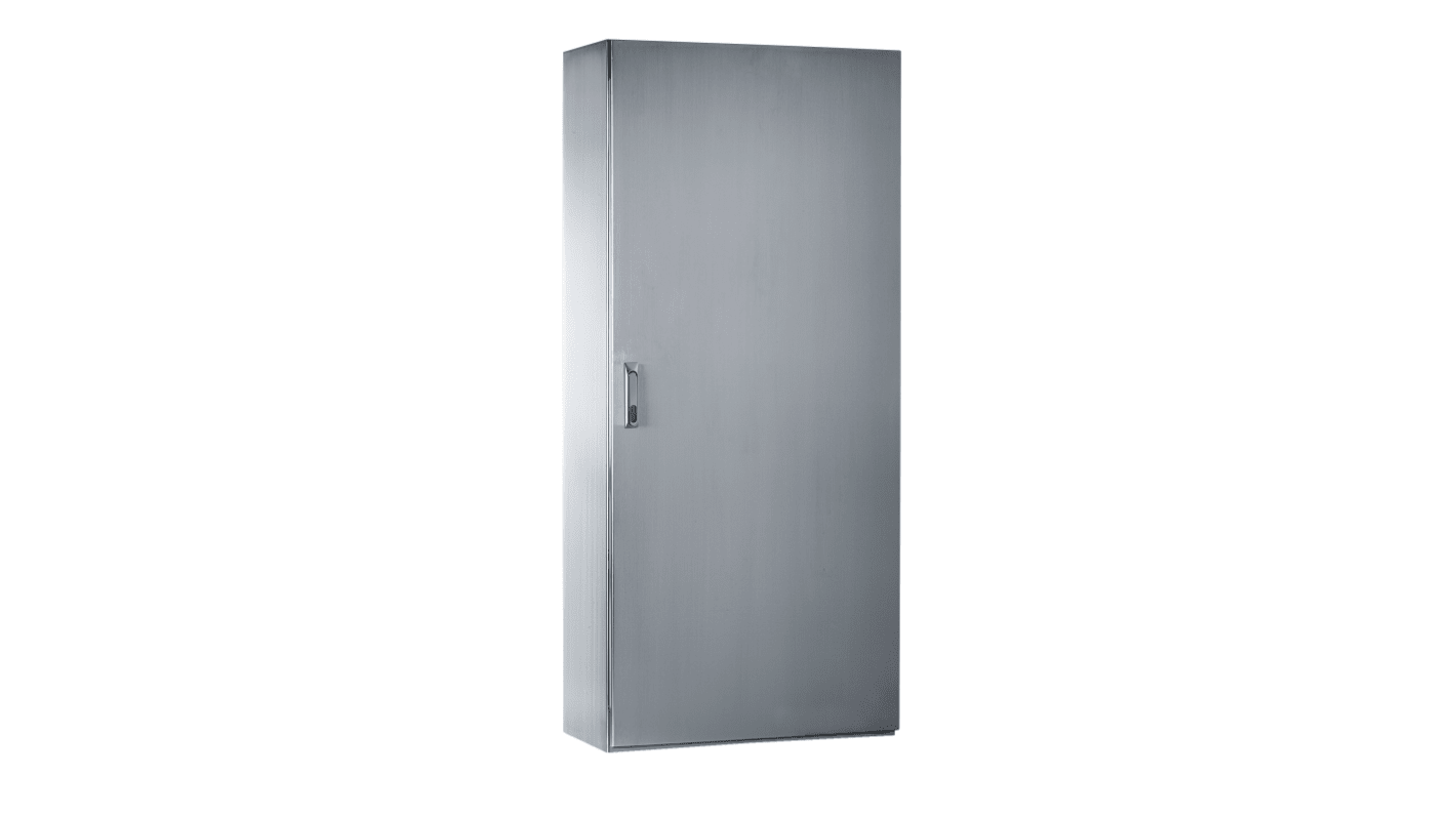 Schneider Electric PanelSeT SFN Accessoires Series Stainless Steel Single-Door-Door Floor Standing Enclosure, Opaque