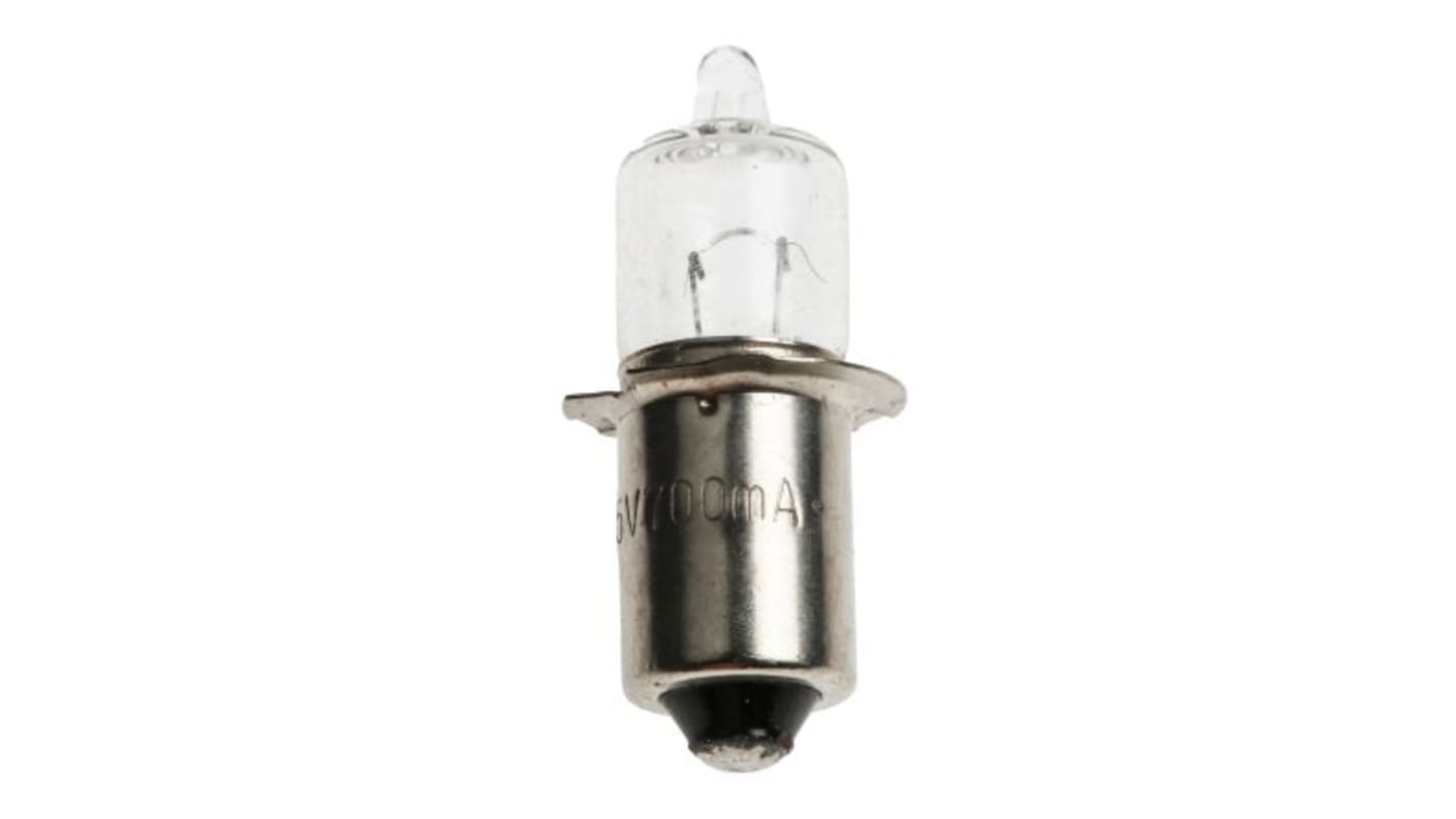 Orbitec 4.42 W Clear Halogen Bulb P13.5s, Mini Candle, 5.2 V, 9.5mm