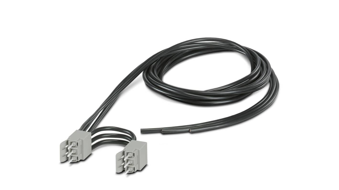 Phoenix Contact Jumper Male Straight Grey Jumper 2 Way 22.5mm Pitch