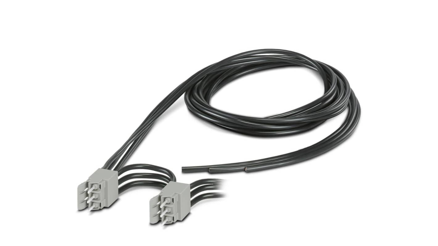Phoenix Contact Jumper Male Straight Grey Jumper 5 Way 22.5mm Pitch