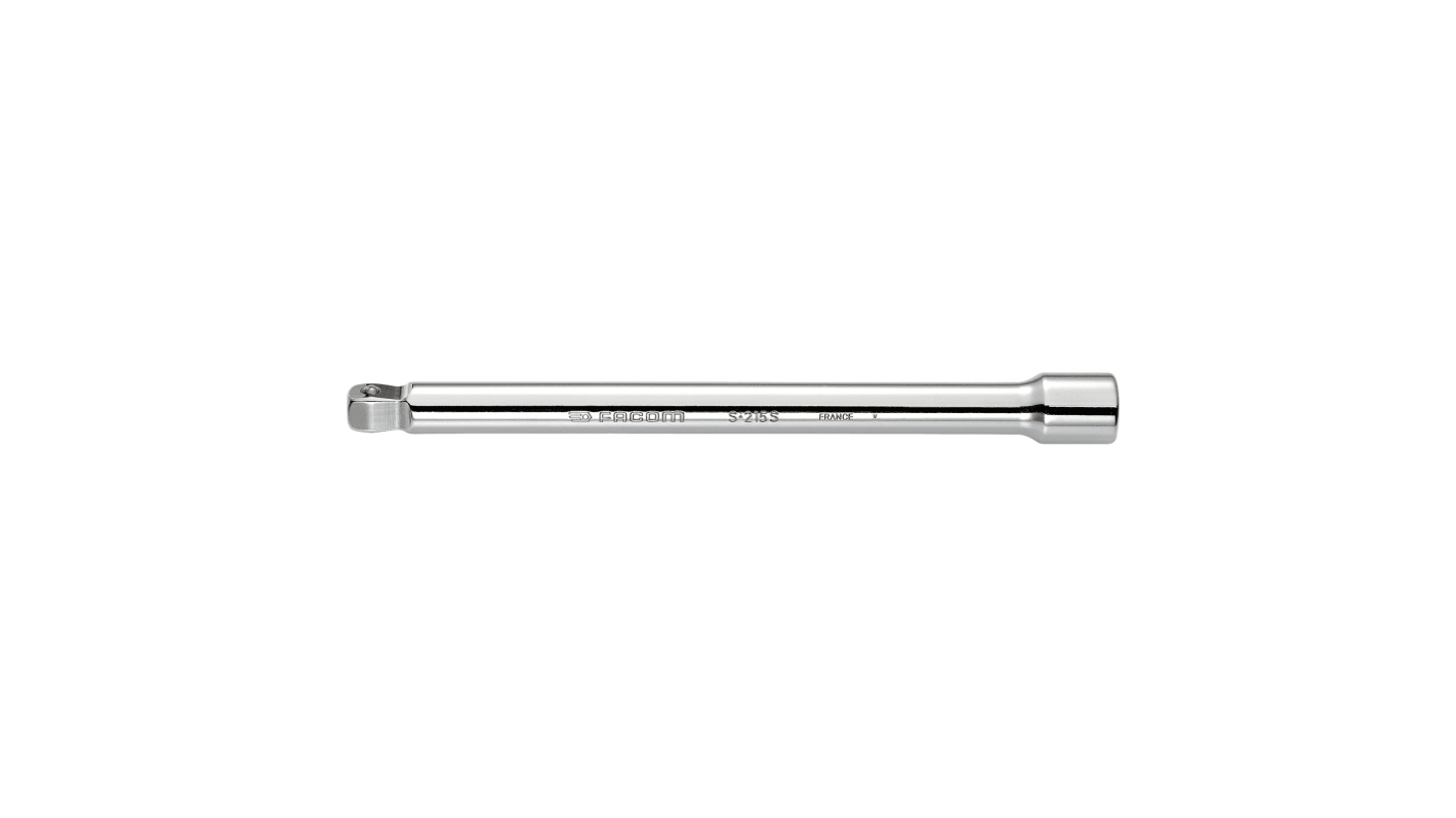 Facom S.215S 1/2 in Square Wobble Drive Extension, 250 mm Overall
