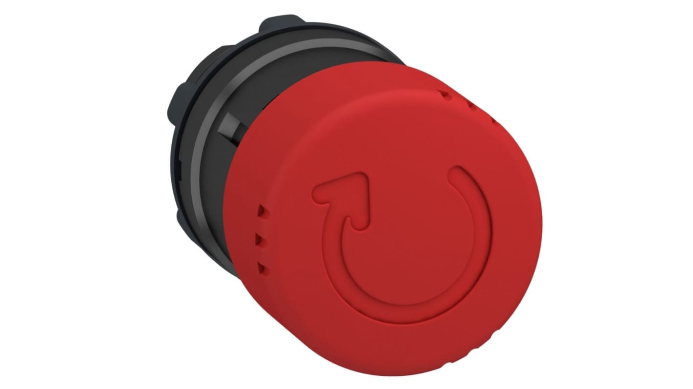 Schneider Electric ZB4 Series, Twist Release, Emergency Stop Push Button Head