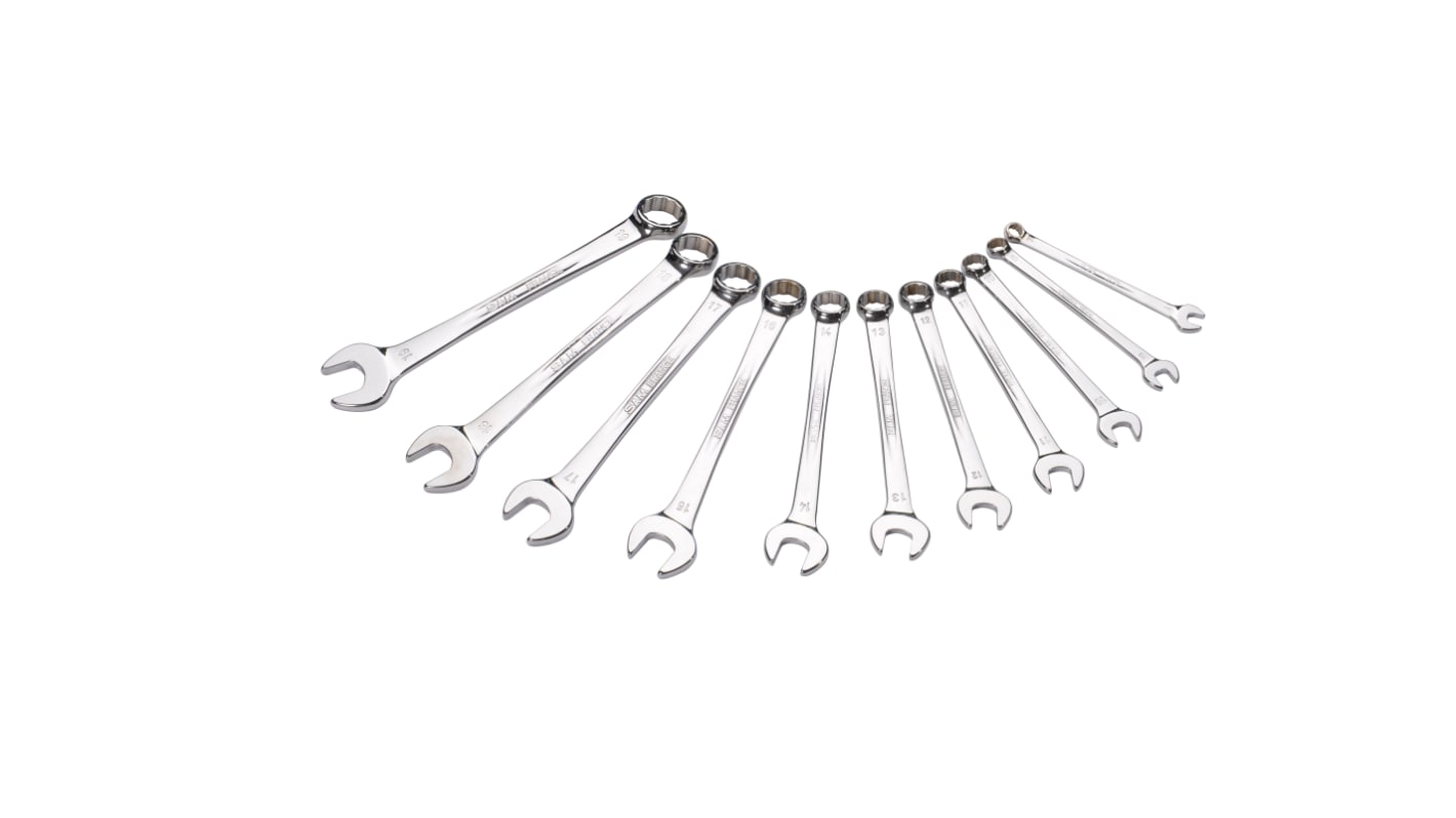 SAM 11-Piece Combination Spanner Set, 7 → 19 mm