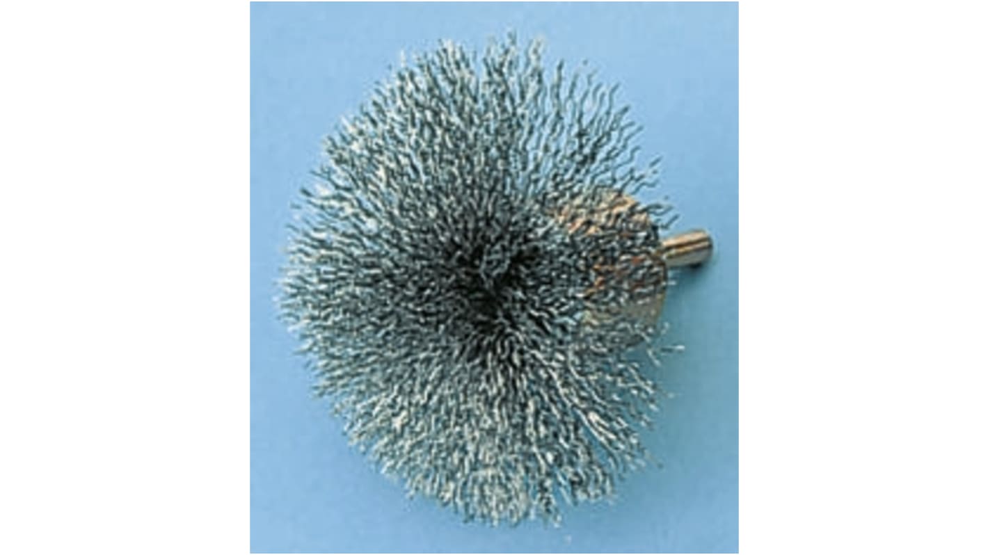 Tivoly Steel Circular Abrasive Brush, 50mm Diameter