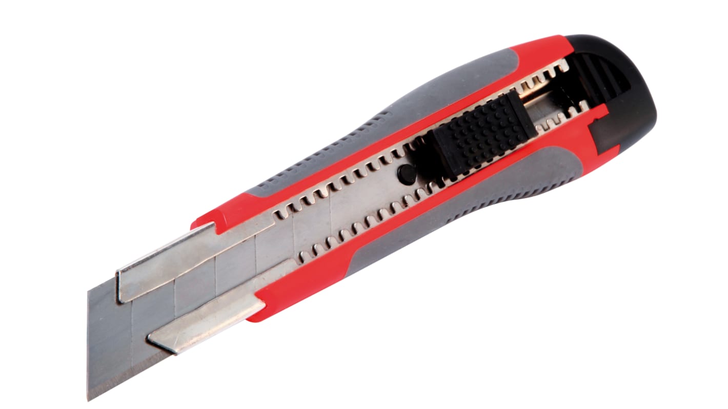 SAM Safety Knife with Snap-off Blade, Retractable, 25mm Blade Length