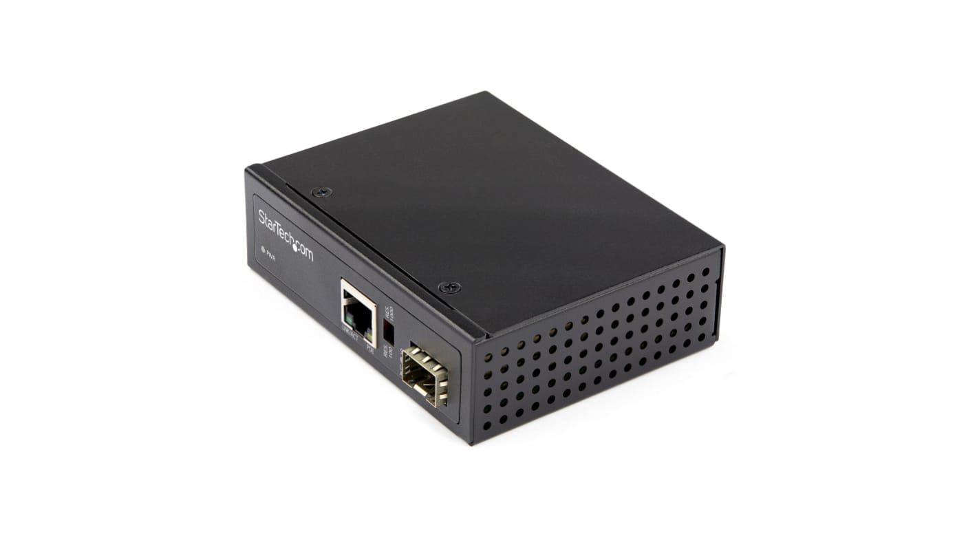 Media converter Ethernet Full Duplex StarTech.com, , Modalità singola/multipla, RJ45, SFP, 10 Mbps, 100 Mbps, 1000 Mbps