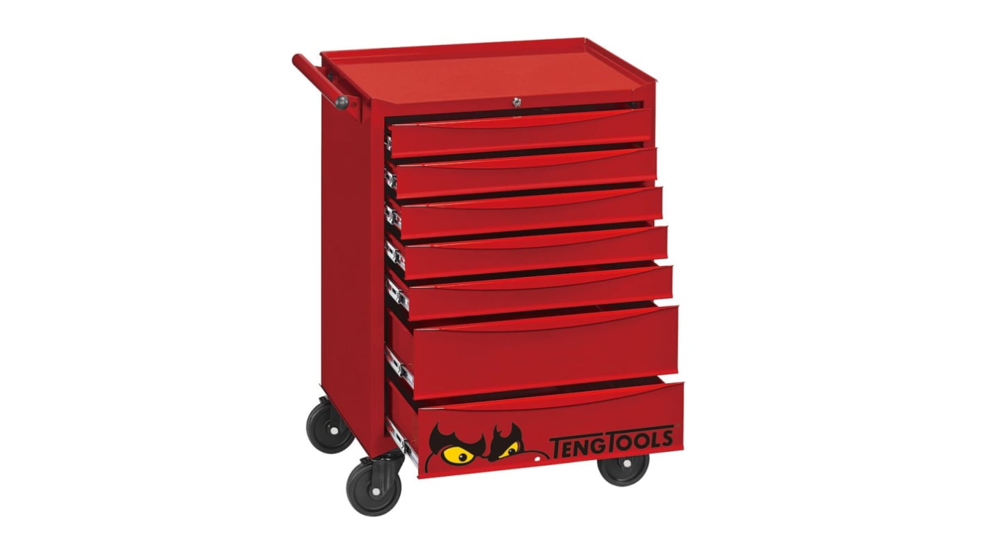 Teng Tools 7 drawers  Metal Tool Box, 670 x 460 x 960mm