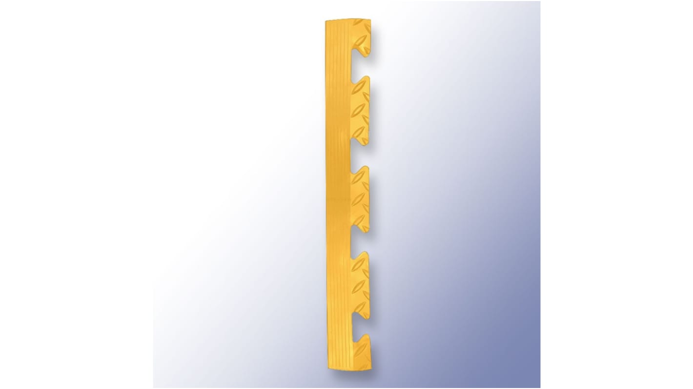 Protezione bordi RS PRO in PVC, 470mm x 470mm x 14mm, col. Colore giallo