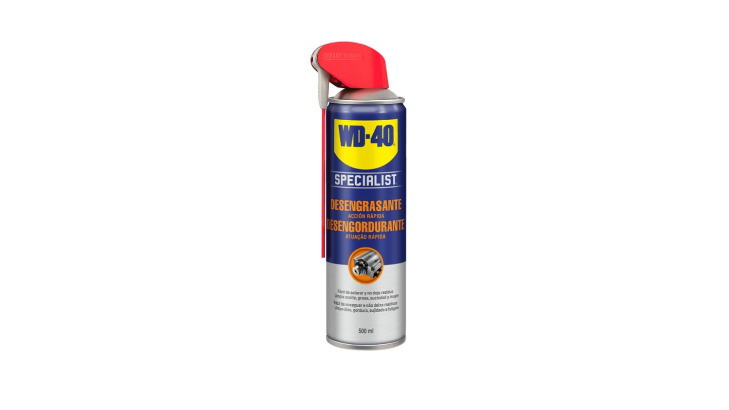 Desengrasante WD-40 SPECIALIST WD-40 Desengrasante, Pulverizador de 500 ml, Secado Rápido