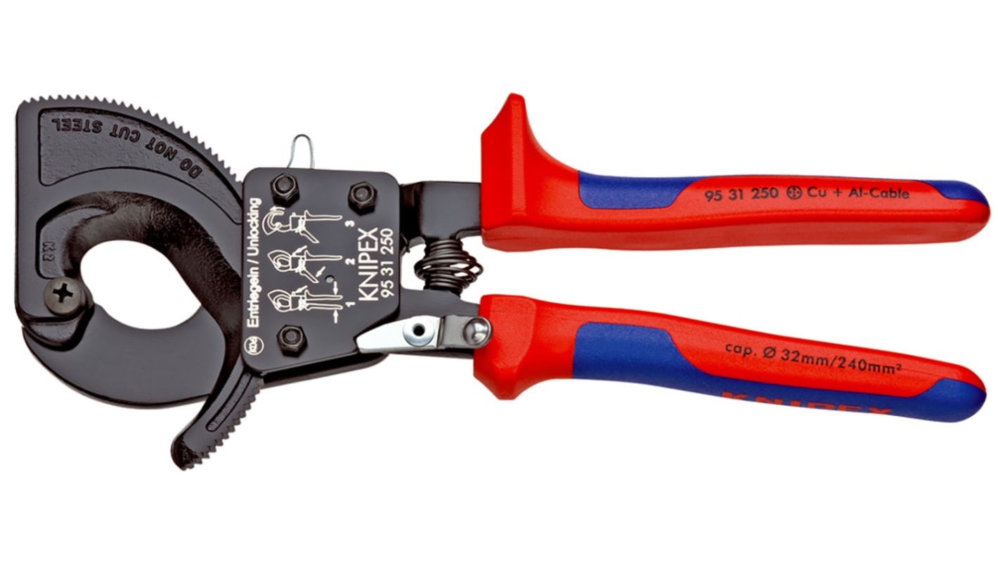 Knipex 95 31 Ratchet Cable Cutters