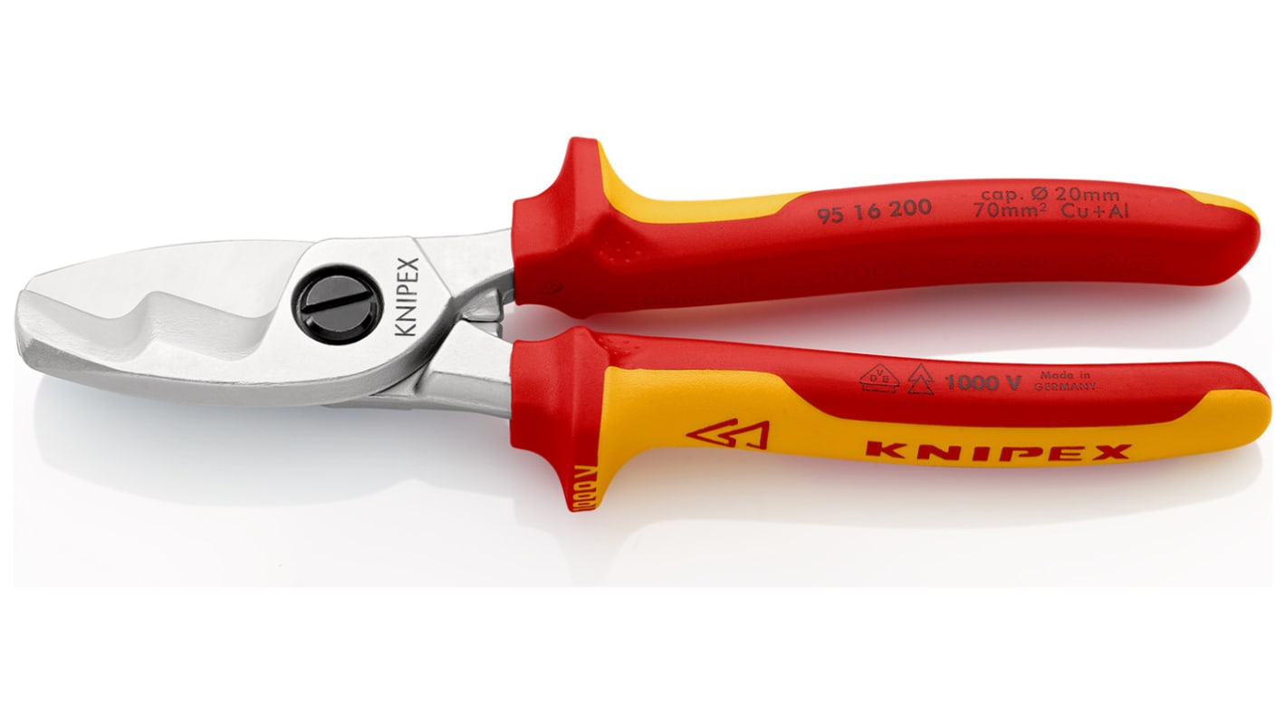 Knipex Knipex VDE/1000V Insulated Cable Cutters