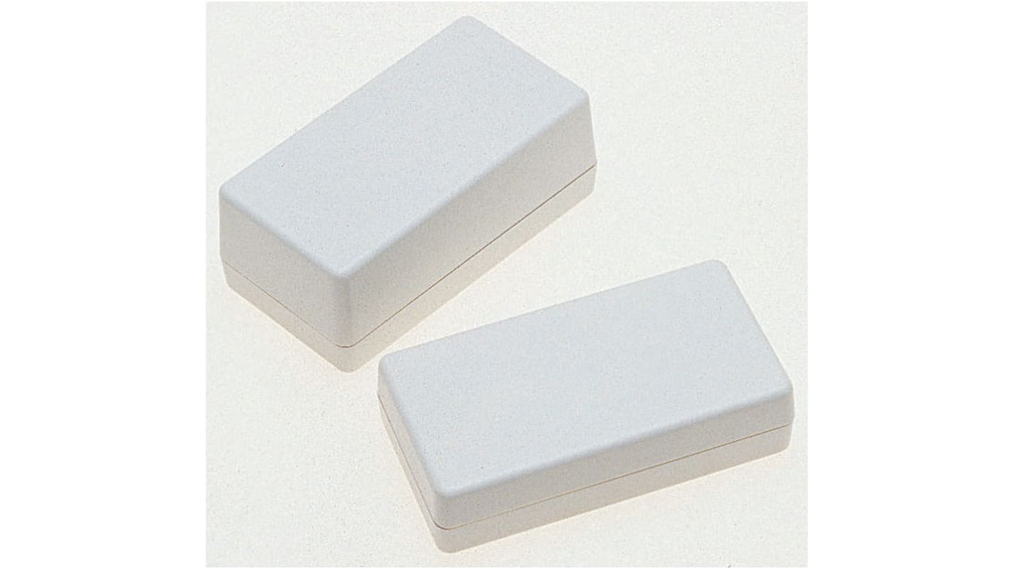 OKW Shell-Type Case Series White ABS Handheld Enclosure, IP65, 85 x 45 x 22mm