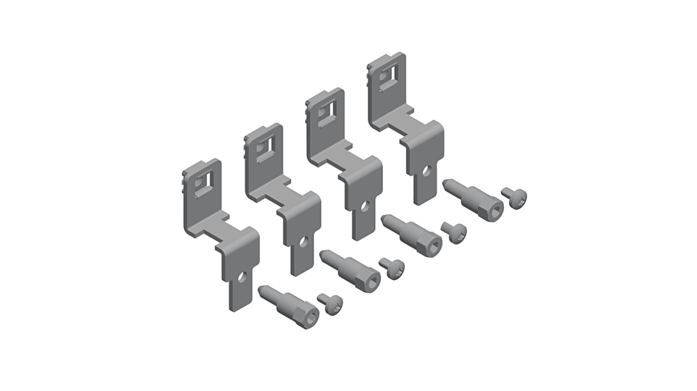 Schneider Electric PanelSeT Accessoires Series Bracket for Use with Spacial SF, 68 x 28mm