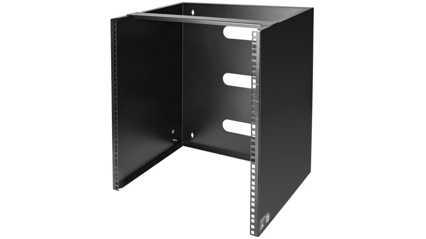 StarTech.com Black 12U Steel Server Rack , with 2-Post Frame