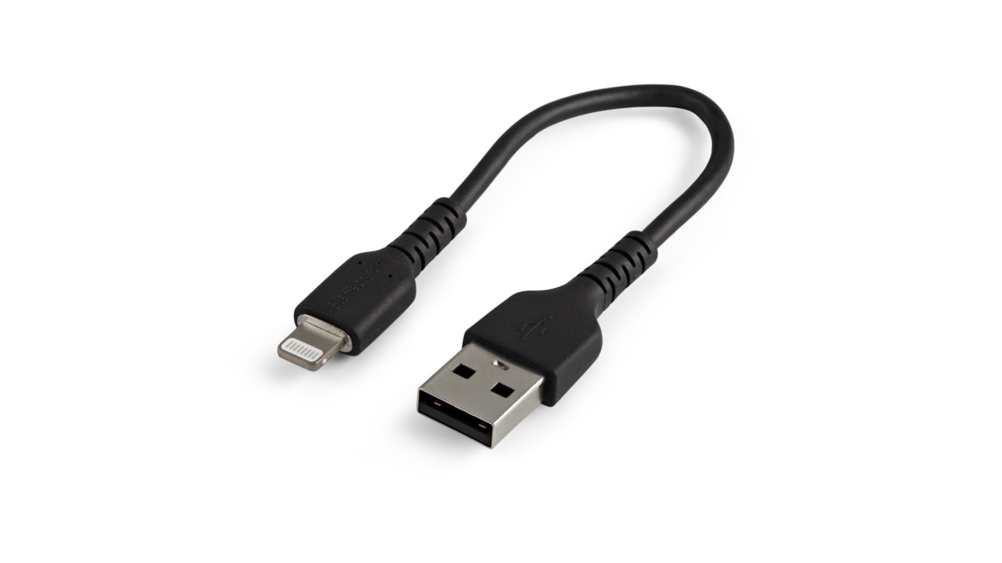 Kabel USB Złącze A USB A Złącze B Lightning dł. 150mm Wytrzymały kabel Apple Lightning USB 2.0