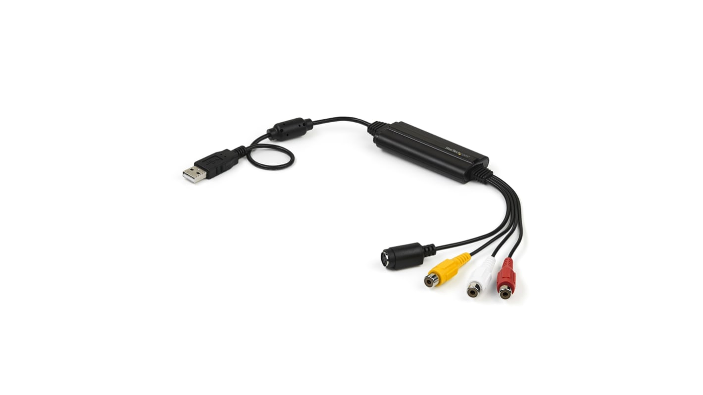 StarTech.com Videokonverter 720 x 480, 720 x 576, Ausgänge:1, In:FBAS, Cinch, S-Video, Out:USB