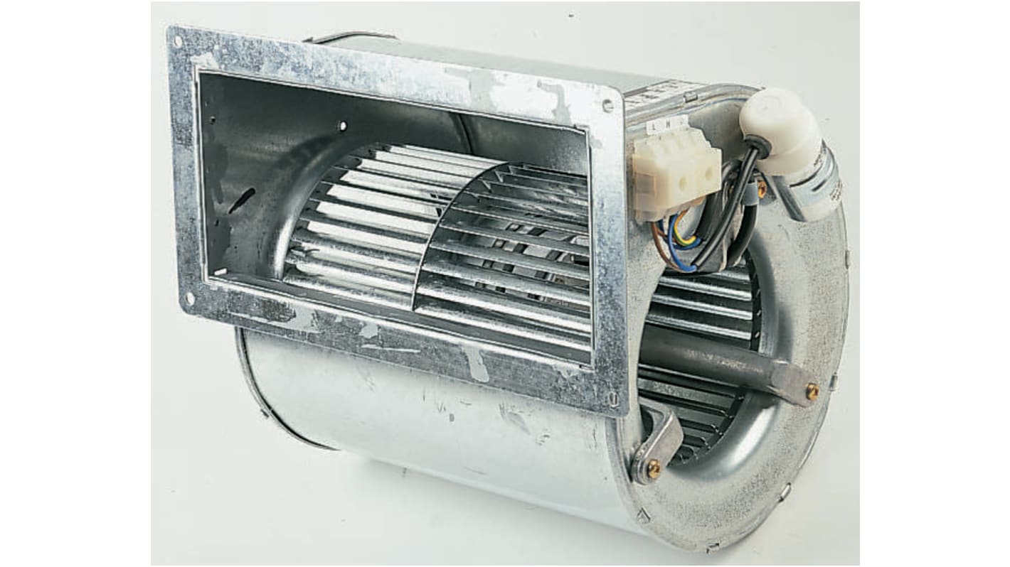ebm-papst D2E 133 Series Centrifugal Fan, 230 V ac, 710m³/h, AC Operation, 198 x 171.5 x 254mm