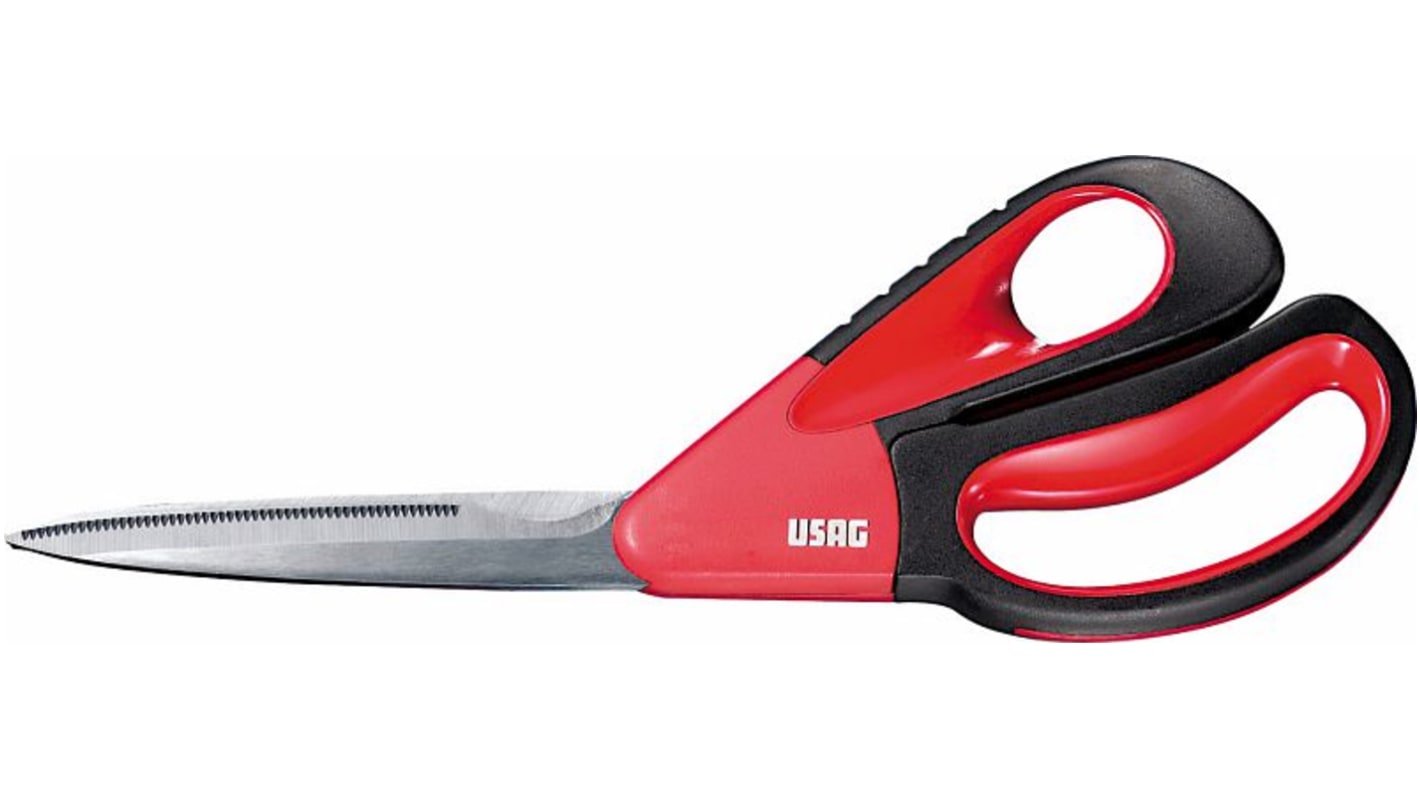 Forbici Usag 210 C per Polivalente, Acciaio inox, lunghezza lama 100 mm