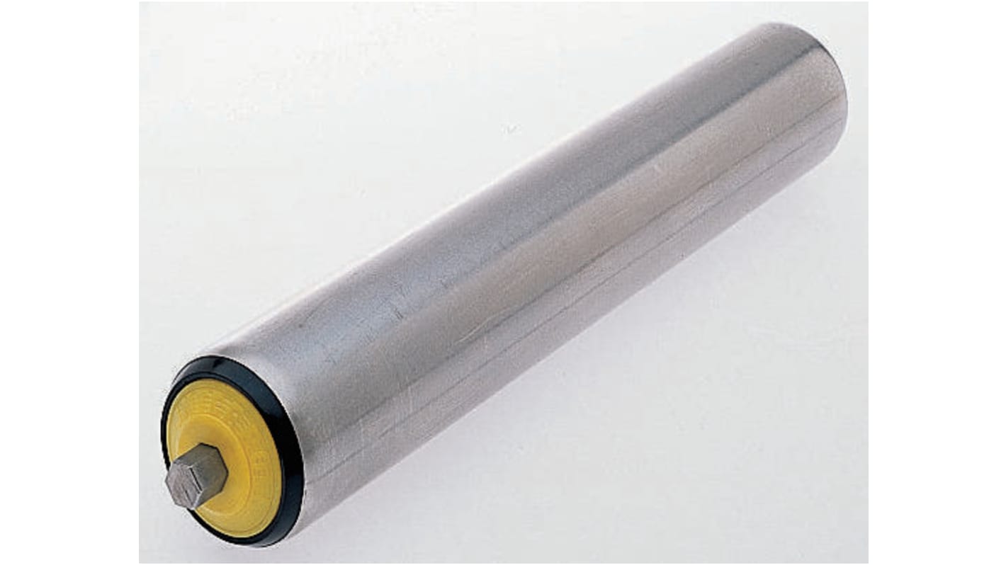 Rullo trasportatore Interroll Ø 50mm x 350mm, in Acciaio inossidabile
