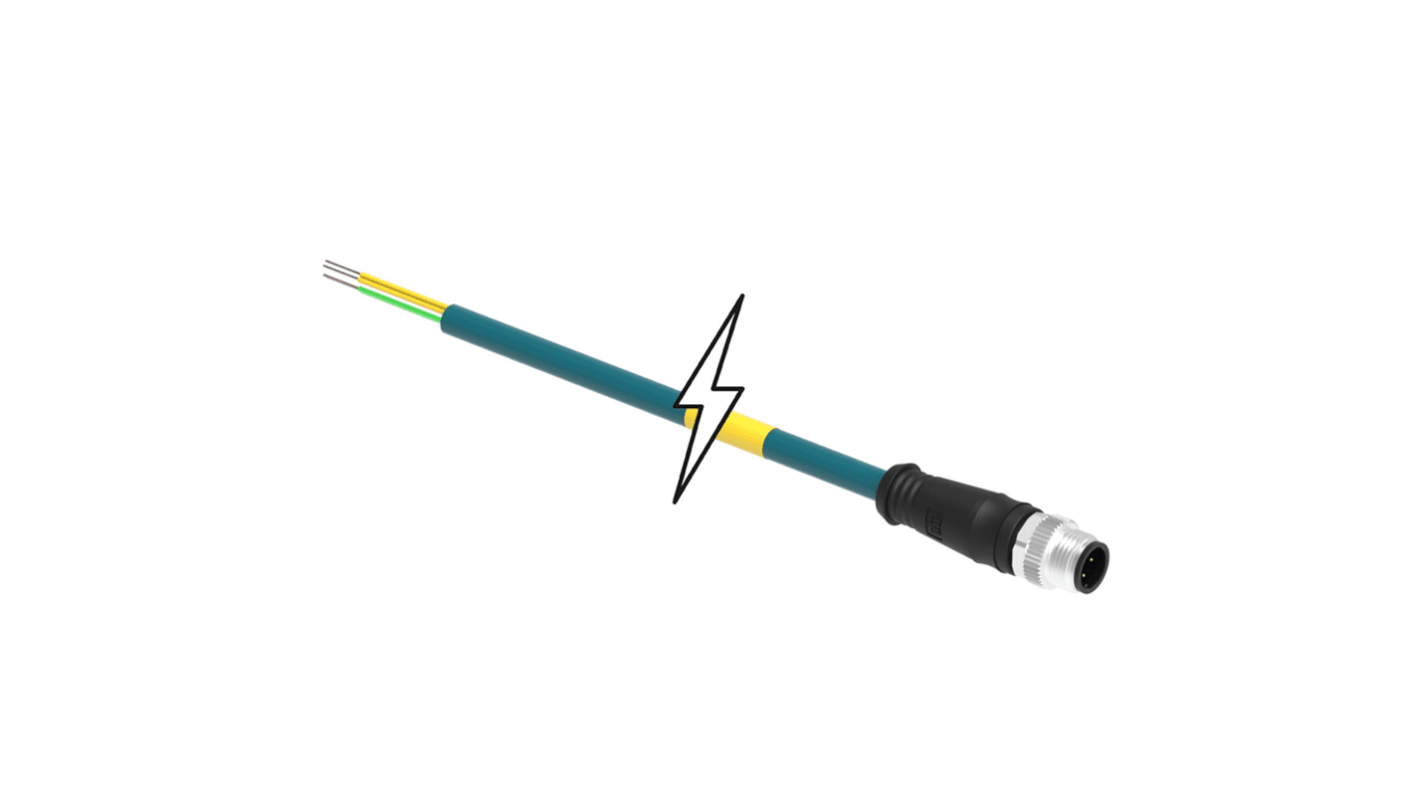 Brad from Molex 4 way M12 to Unterminated Sensor Actuator Cable