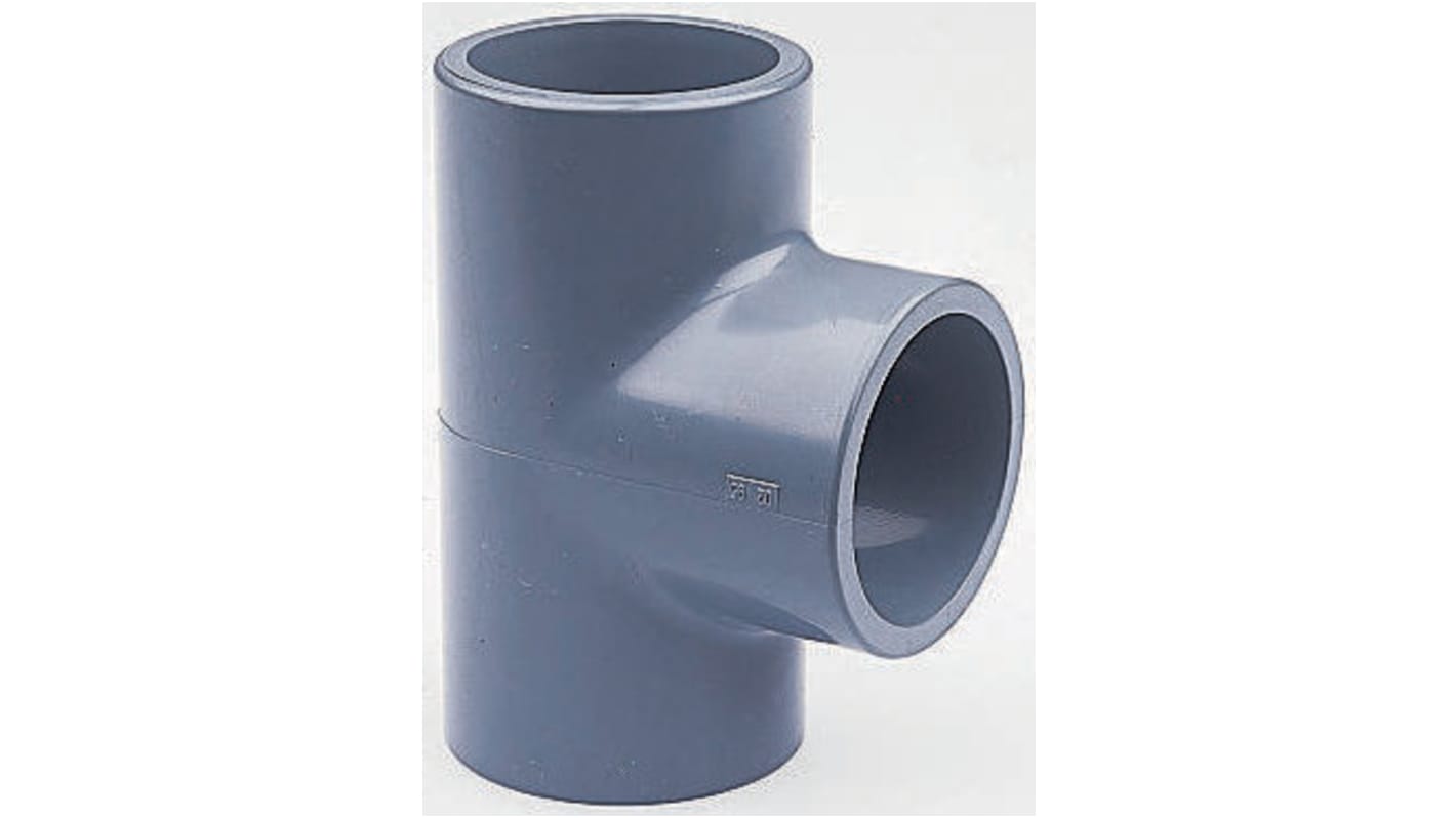 Georg Fischer 90° Tee PVC & ABS Cement Fitting, 2in