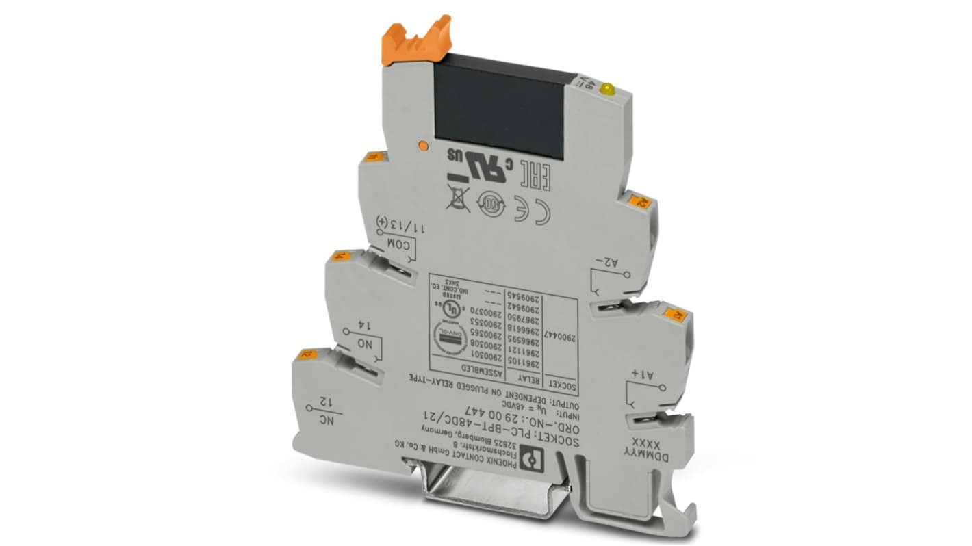 Polovodičové relé 48 V DC Lišta DIN 48 V DC PLC PLC-OPT- 48DC/ 48DC/100