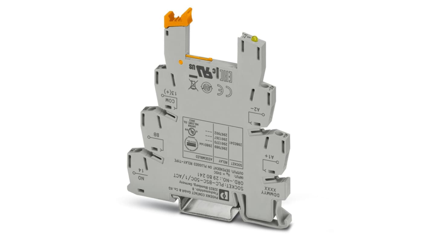 Phoenix Contact PLC-BSC- 24DC/ 1/ACT 1 Pin 24V dc Module