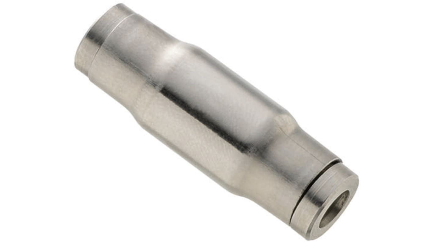 Legris LF3800 Series Straight Tube-to-Tube Adaptor, Push In 10 mm to Push In 10 mm, Tube-to-Tube Connection Style