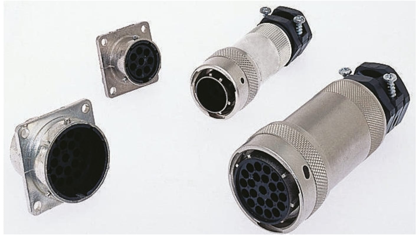 Souriau Circular Connector, 28 Contacts, Wall Mount, Socket, Male