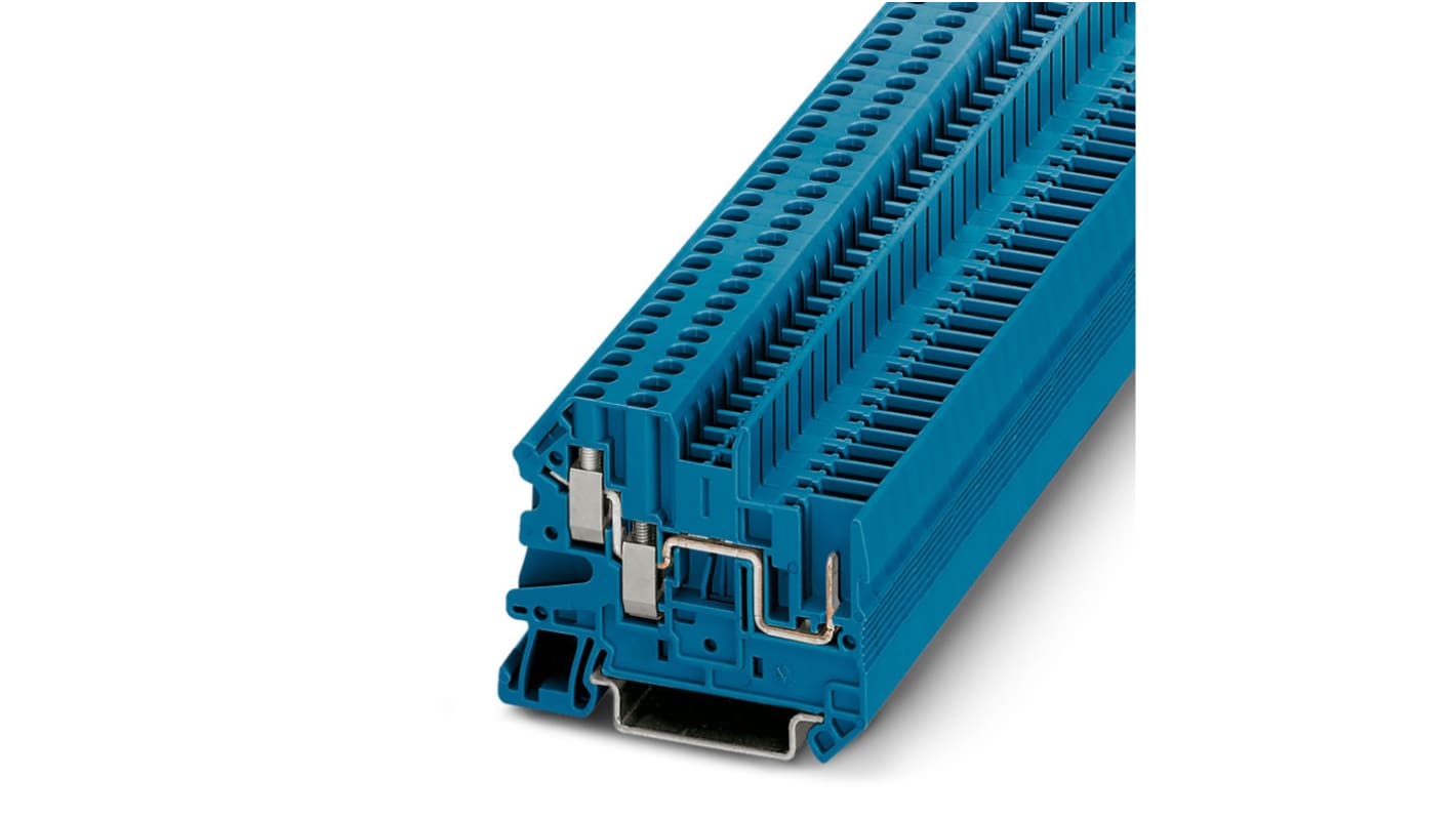 Morsettiera passante Phoenix Contact, 3 vie, per cavi 26-12-2020 AWG