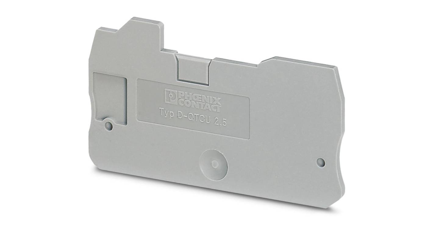 Phoenix Contact D-QTCU Series End cover
