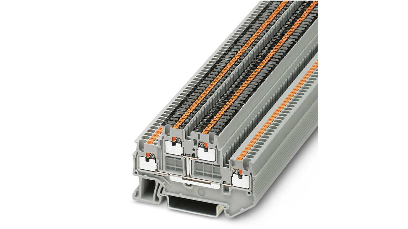 Morsettiera a due livelli Phoenix Contact, Grigio, , 16A