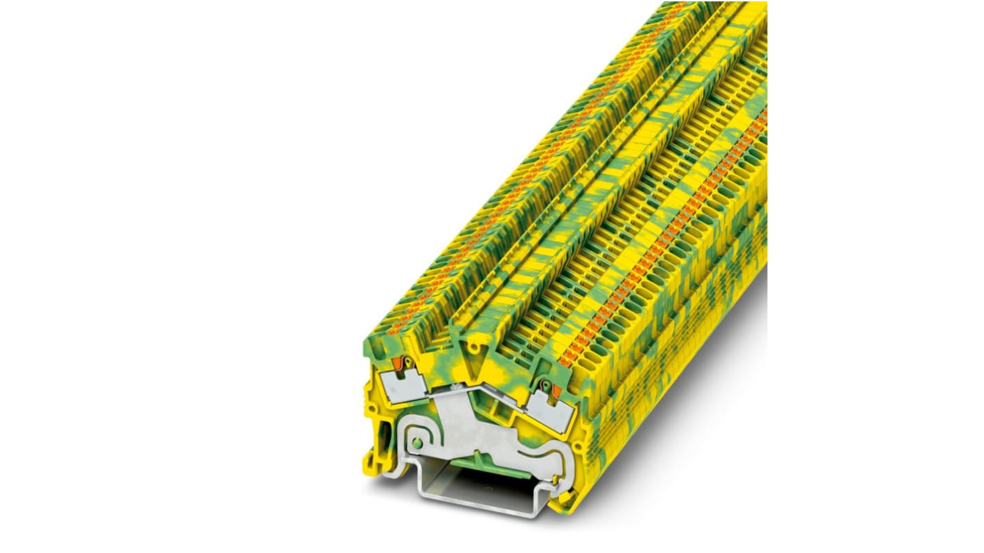 Phoenix Contact 3214563 PTS 1.5/S-PE Series, 0.14 → 1.5mm², Push In Termination, ATEX, IECEx